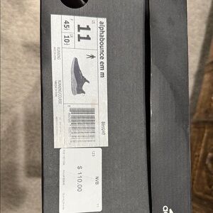 Adidas Alphabounce Black Sneakers